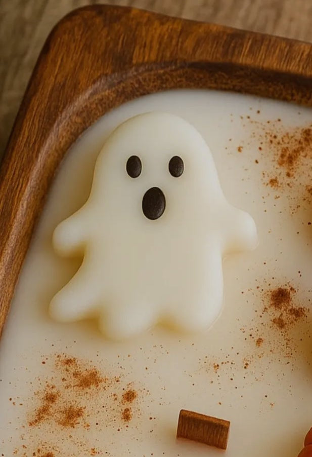 PREORDER! Wicked Dough Bowl Candle W/Mini Ghosts