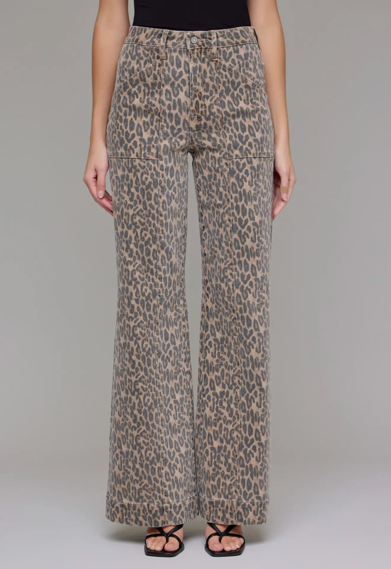 PREORDER! Chelsea Cheetah Comfort Flare 33” Inseam