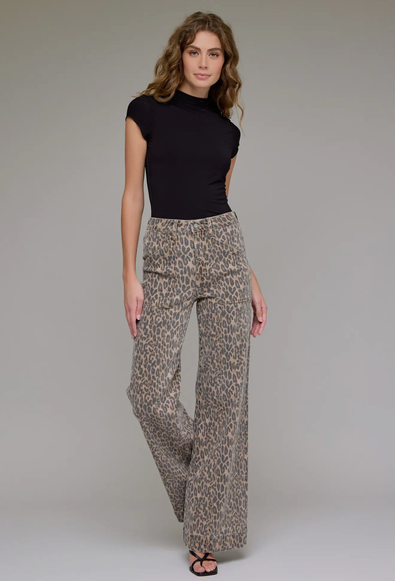 PREORDER! Chelsea Cheetah Comfort Flare 33” Inseam