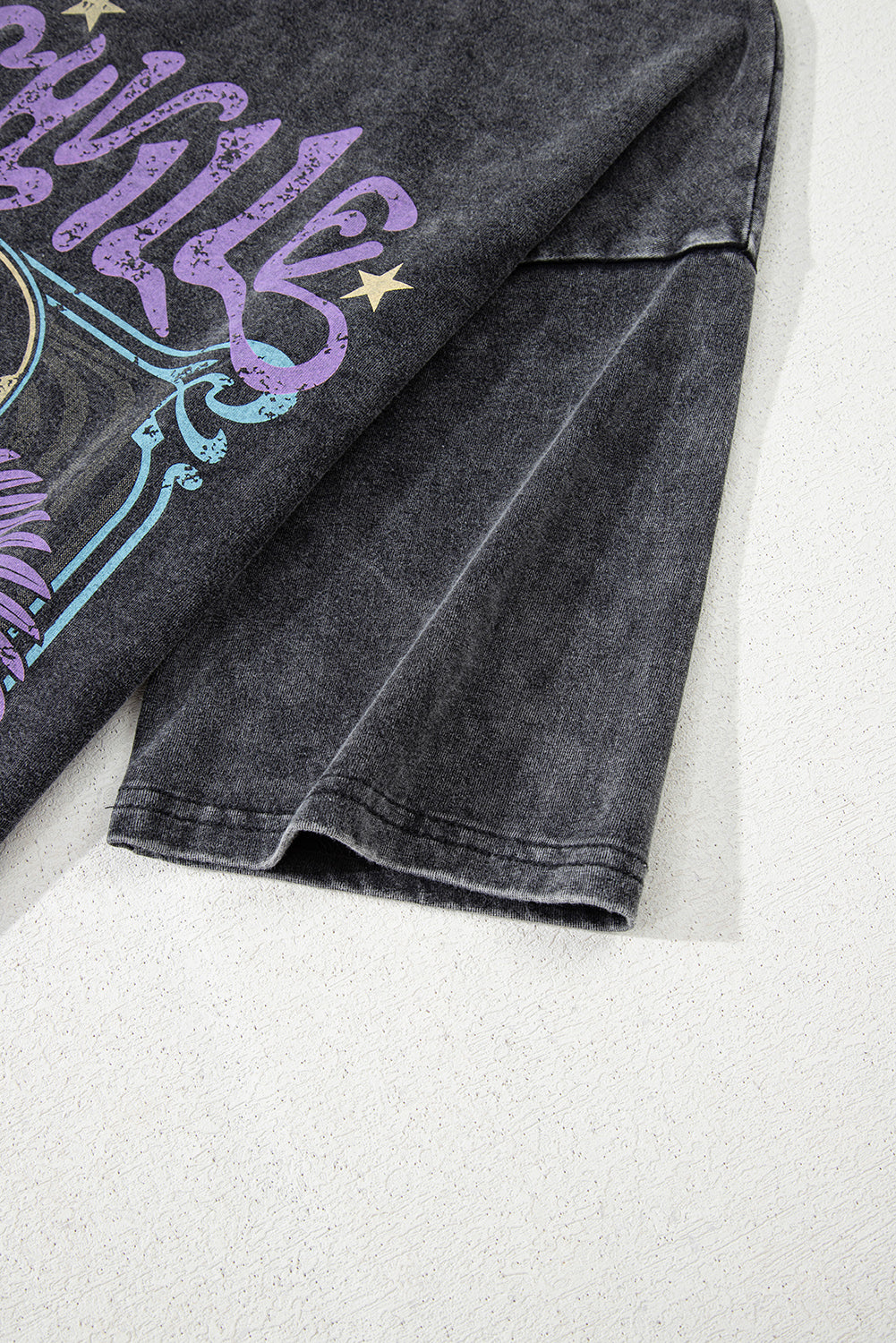 Nashville Tennessee Graphic Mineral Washed Vintage Tee