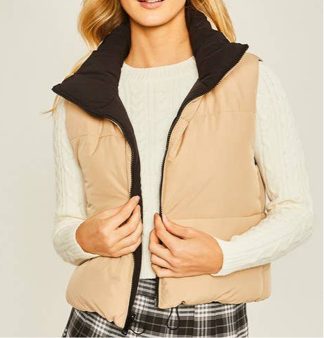 Willow Reversible Puffer Vest