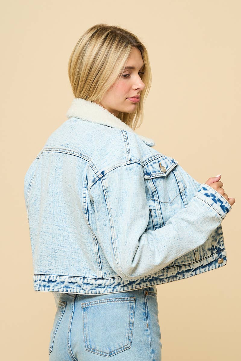 AUDREY WASHED DENIM JACKET