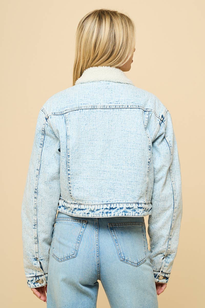 AUDREY WASHED DENIM JACKET