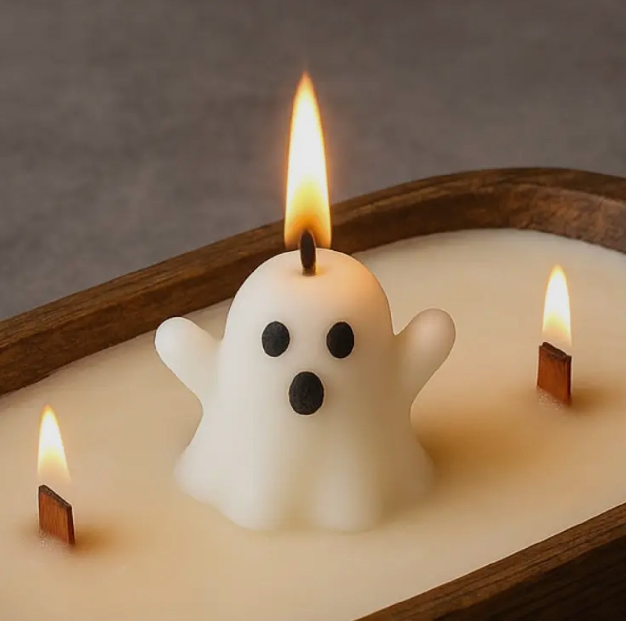 PREORDER Wicked Ghost Dough Bowl Candle