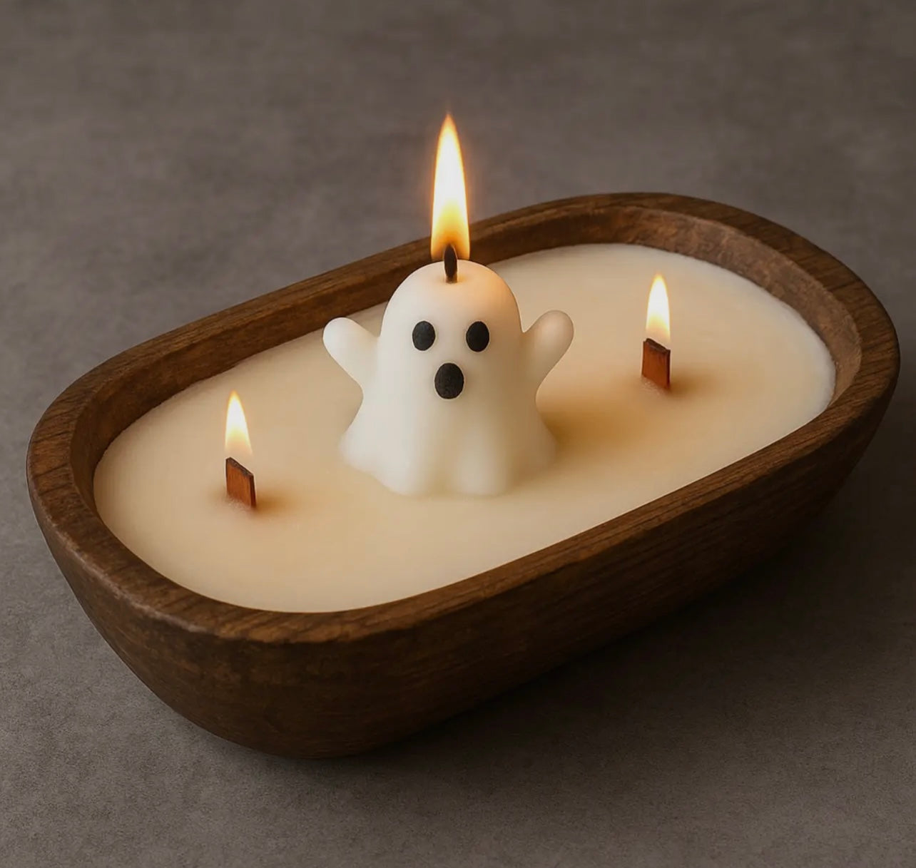 PREORDER Wicked Ghost Dough Bowl Candle