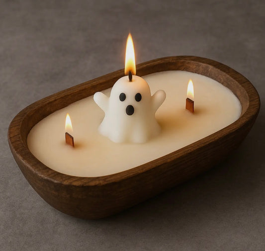 PREORDER Wicked Ghost Dough Bowl Candle