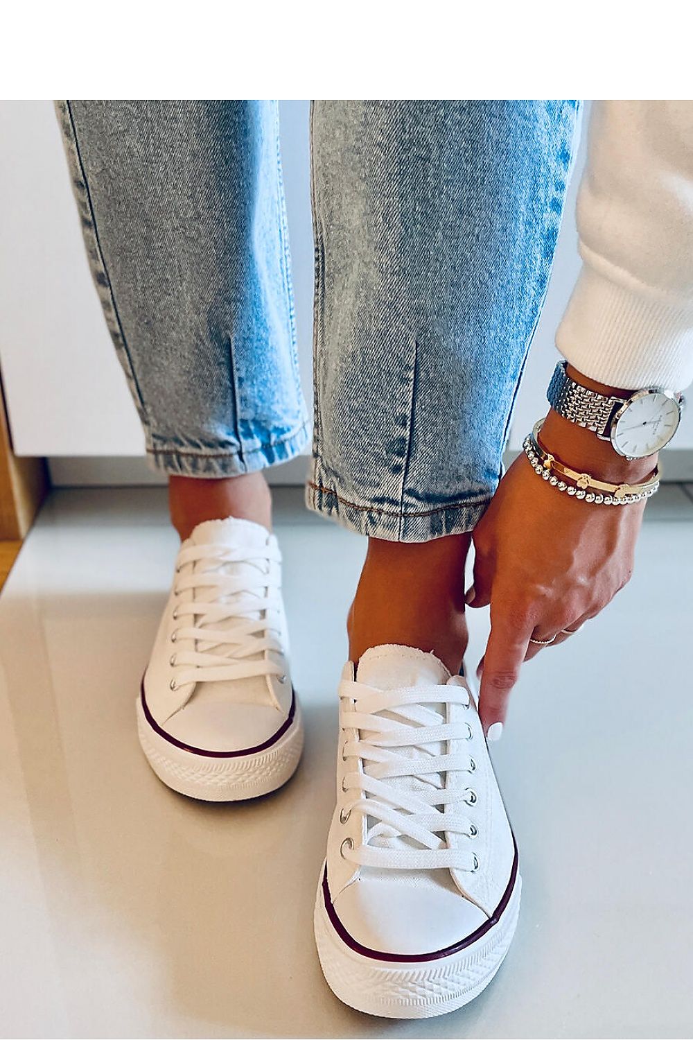 Classic White Low Top Chuck